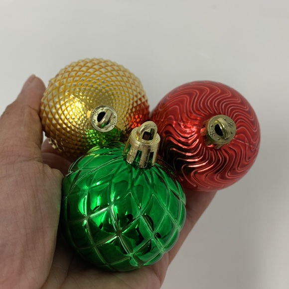 5 pc lot Christmas tree ornaments decorations, elf, candy canes, balls, NEW - Picture 15 of 16